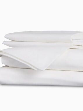 Rest & Renew Cotton Sateen Full Sheet Set – White